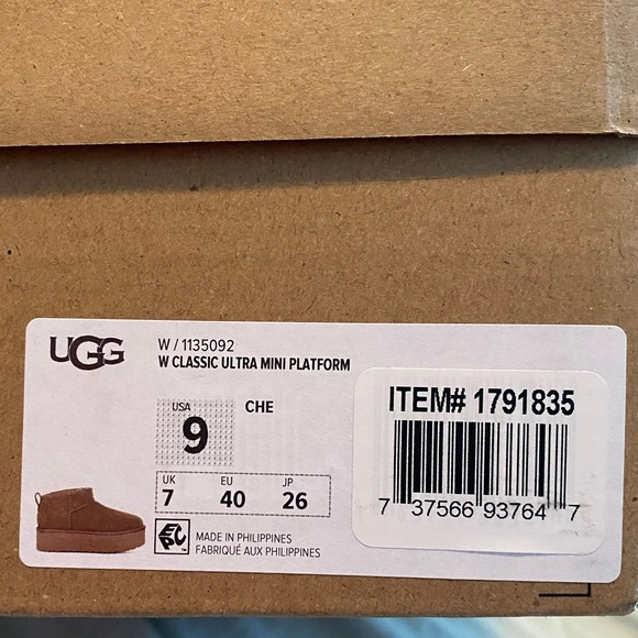 Classic Tan Size 9 Ultra Mini Platform - Picture 14 of 14